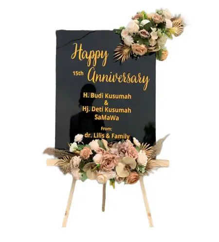 Papan Bunga Akrilik Cipaganti
